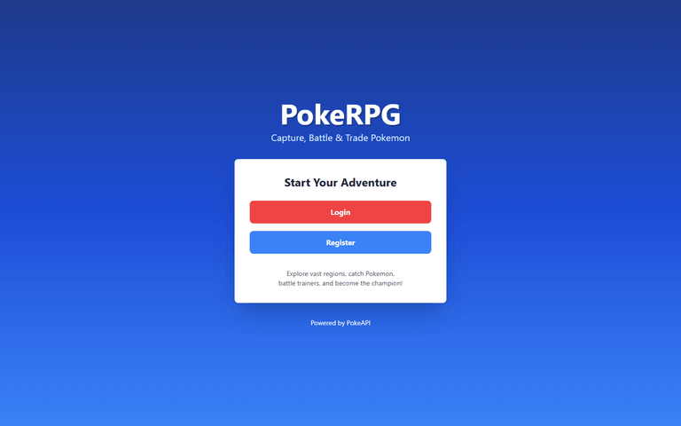 Captura de tela do PokeRPG